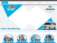 Tablet Screenshot of 3mturizm.com